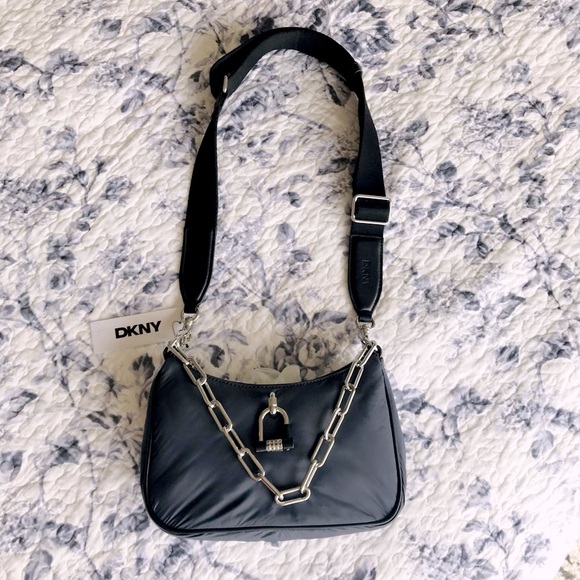 DKNY Women's Harper Crossbody Bag - Leather Casual Purse For Everyday - View #9